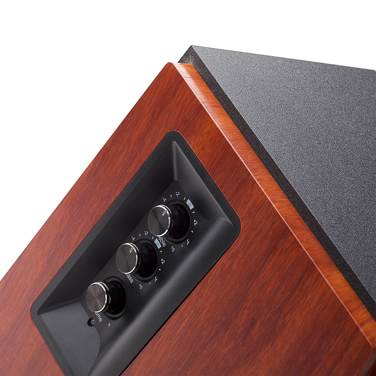 R1700BT Bluetooth Bookshelf Speakers - Powered 2.0 Active Wood Speaker(Certified Refurbished)